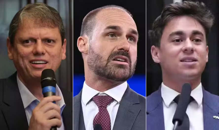 Direita rachada: Família Bolsonaro em rota de colisão com Nikolas e Tarcísio