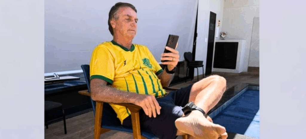 Bolsonaro é colocado em prisão domiciliar após desrespeitar decisões do STF
