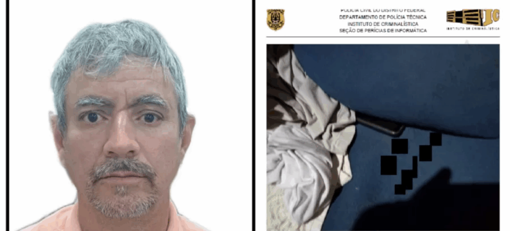 Tio de Michelle Bolsonaro é preso por pornografia infantil e solto após audiência de custódia