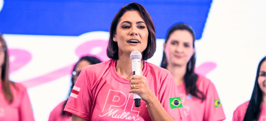 Michelle mantém agenda no Pará e não vai a ato “Reaja Brasil” na Paulista