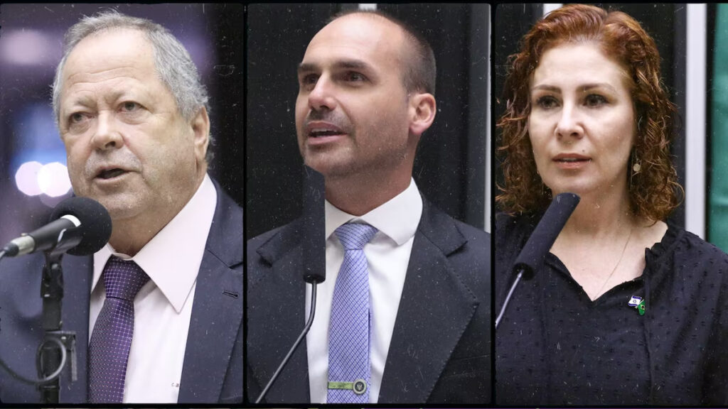 R$ 3,3 milhões em gastos da Câmara com gabinetes de Eduardo Bolsonaro, Carla Zambelli e Chiquinho Brazão
