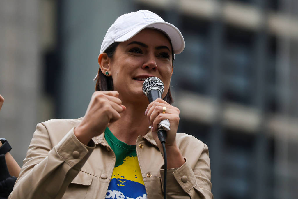 Michelle reforça Bolsonaro como nome da direita para 2026
