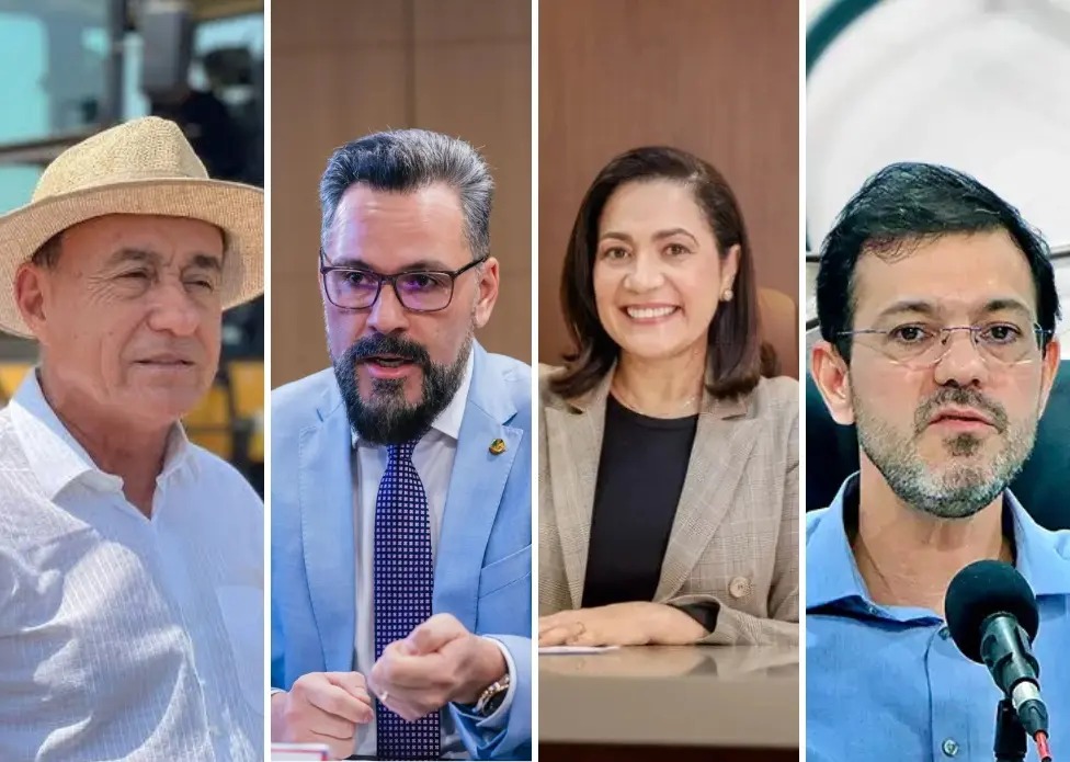 Mailza (PP), Bocalom (PL), Alan Rick (Rep) e Thor (PSB), desenhado o tabuleiro pelo governo do Acre