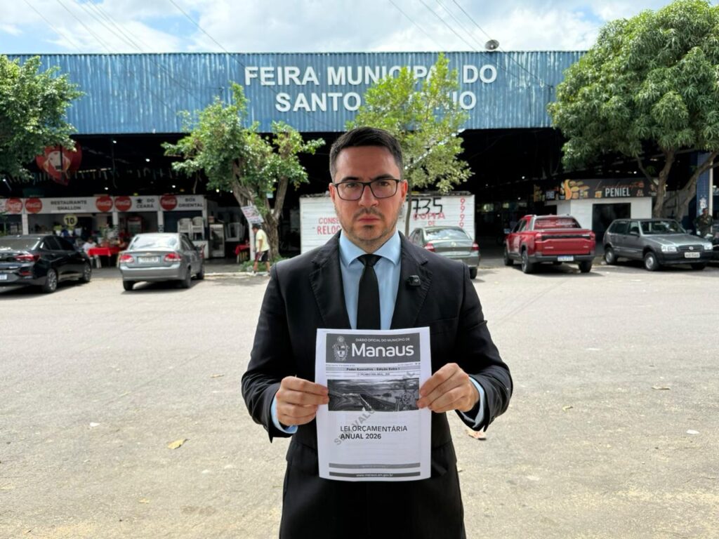 Em Manaus, Rodrigo Guedes destina R$ 2,2 milhões para Feira do Santo Antônio e cobra vice-prefeito