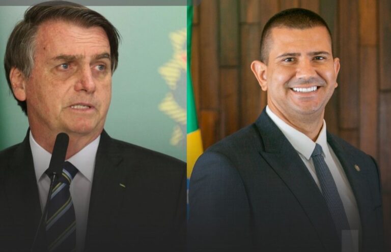 Na Papuda, Bolsonaro impulsiona candidatura de Douglas Ruas ao governo do RJ