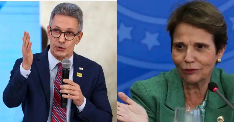 Tereza Cristina e Zema disputam vaga de vice de Flávio Bolsonaro após saída de Ratinho Jr.