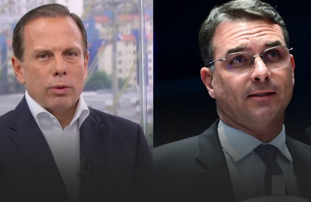 Doria convida Flávio Bolsonaro para evento do Lide em Nova York