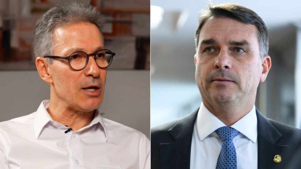 Flávio Bolsonaro atrai aliados do Novo e enfraquece candidatura de Zema