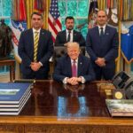 Trump elogia Lula em encontro com Flávio Bolsonaro