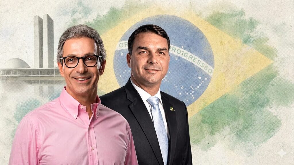 Zema volta a criticar Flávio e diz que não concorda com ‘quem se aproxima de bandido’