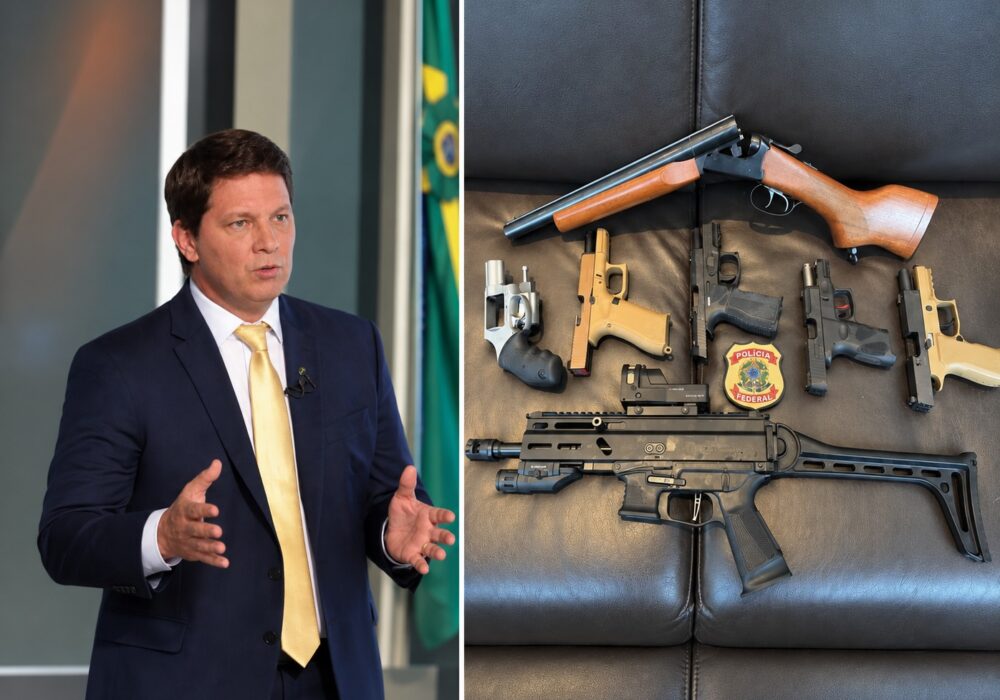 PF apreende sete armas de Mario Frias durante Operação Make Up