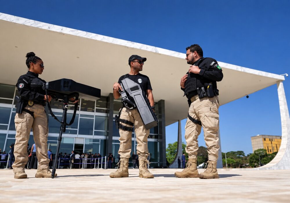 Drone é derrubado sobre STF durante julgamento envolvendo Moraes