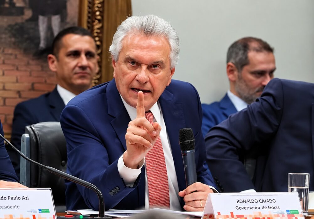 Caiado critica condução do governo Lula na segurança pública e reforça intenção de classificar facções como terroristas