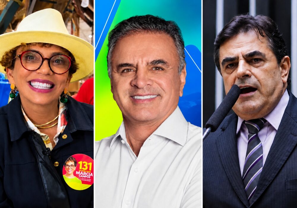 Pesquisa encomendada pelo PL aponta Marília e Aécio à frente na disputa pelo Senado em Minas