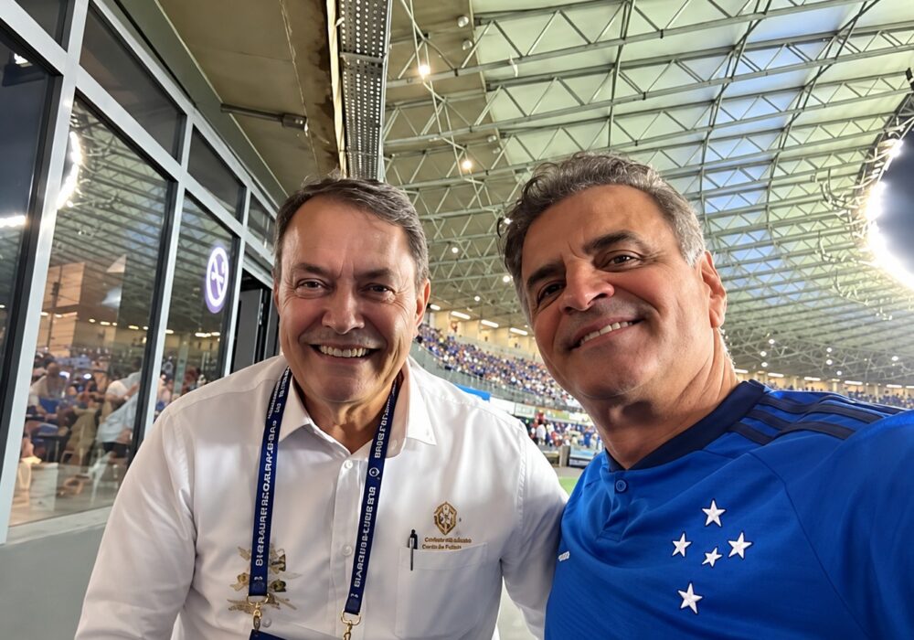 Dono do Cruzeiro, Pedrinho BH declara apoio a Aécio Neves para o Senado em Minas
